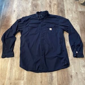 Carhartt flame resistant long sleeve shirt 2112 Cat 2 Large